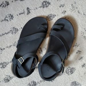 Chaco Women's Tulip Black Sandals Size 9